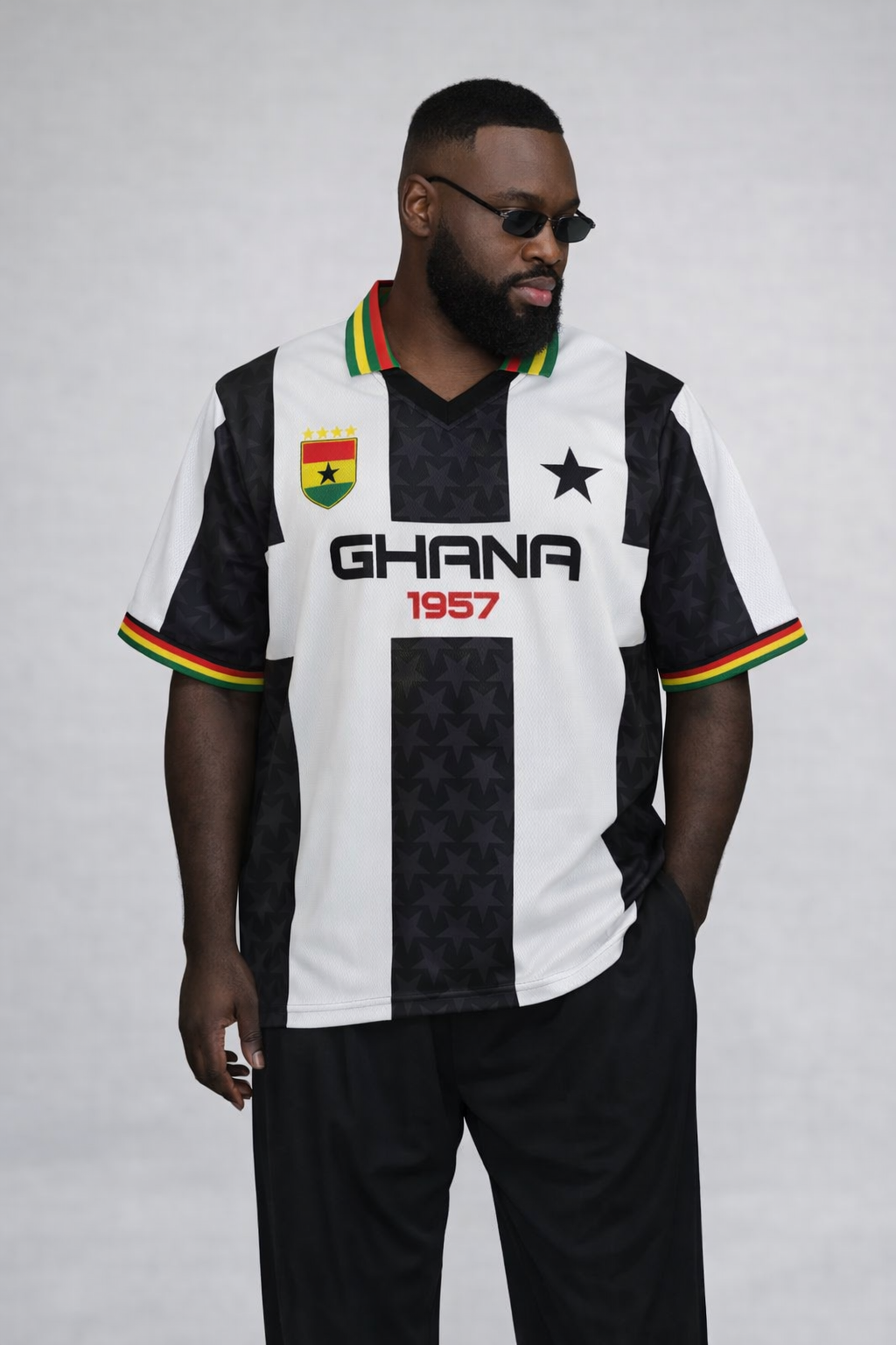 Black Star Legacy: Sankofa Retro Ghana Jersey