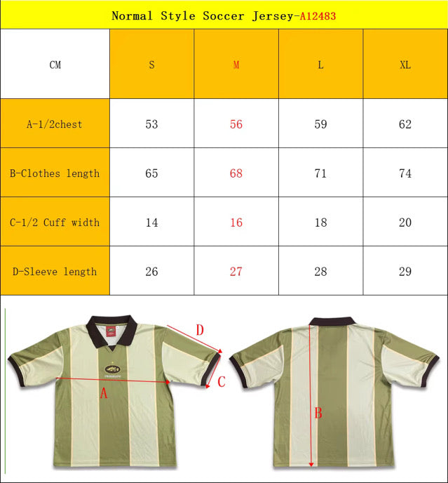 Sankofa Black and Yellow striped Ghana Retro Jersey